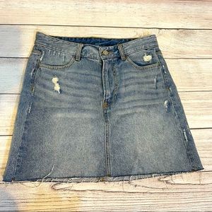 H&M Denim Skirt / 90s Denim Skirt Size 6
